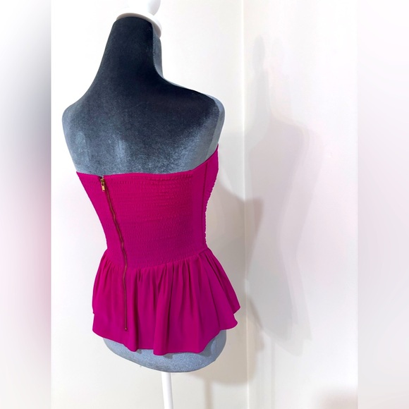 Parker Vibrant Hot Pink/Fuschia Bustier Stop Size Xs - Picture 5 of 11